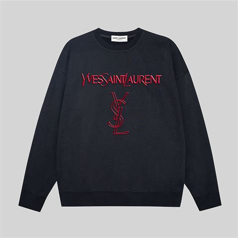 ysl mens arizona sweater|YSL hoodie for men.